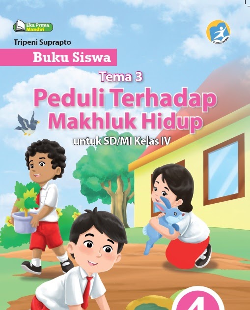 Buku Tematik Kelas 4 Tema 3 Peranti Guru