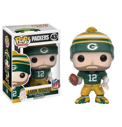 Buy NFL POP! Football Vinyl Figure Aaron Rodgers Packers 9 cm Buy NFL POP! Football Vinyl Figure Aaron Rodgers Packers 9 cm