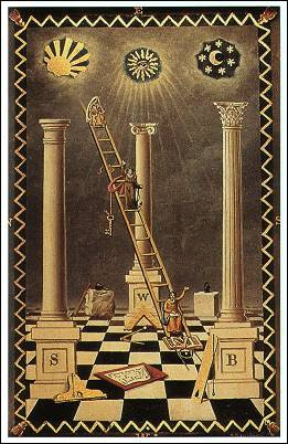 COLLECTION OF MASONIC TRACING BOARDS