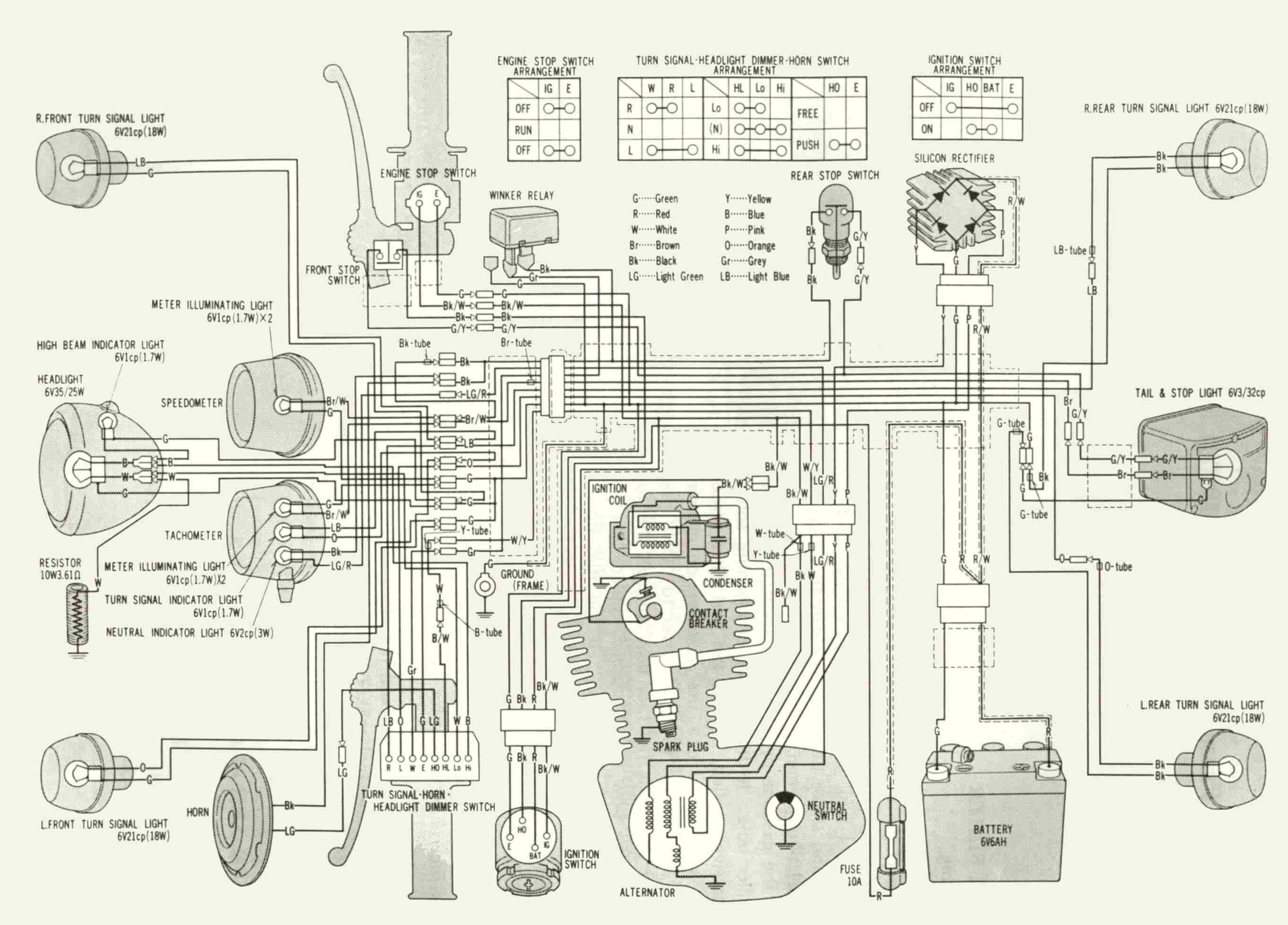 Honda Ct90 Wiring Diagram - diagram wiring power amp