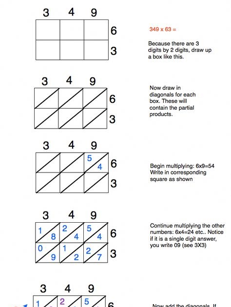  Lattice Multiplication 3 Digit By 3 Digit Worksheet Charles Lanier s Multiplication Worksheets 