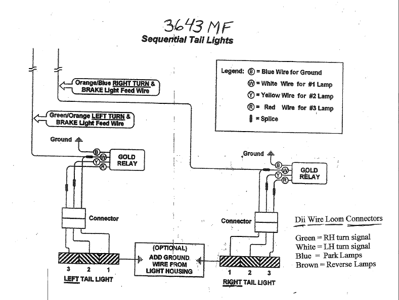 67 Mustang Tail Light Wiring Diagram - diagram wiring power amp