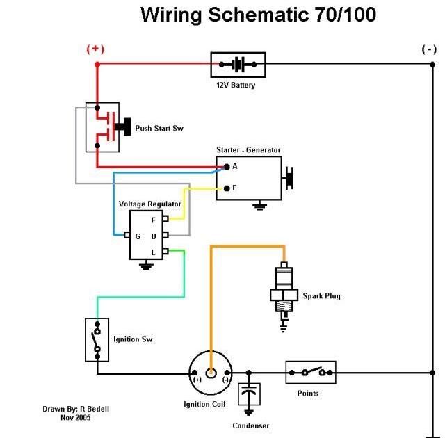 Universal Tractor Ignition Switch Wiring Diagram | schematic and wiring
