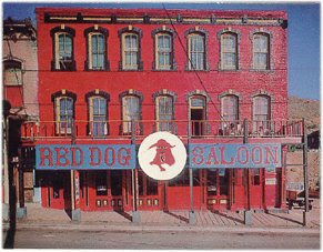 the red dog saloon circa 1966