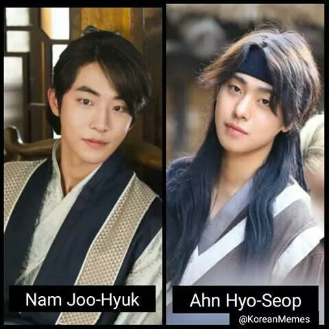 Ahn Hyo Seop And Nam Joo Hyuk - fondo de pantalla tumblr