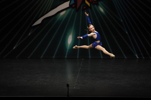 Leah's first solo dance