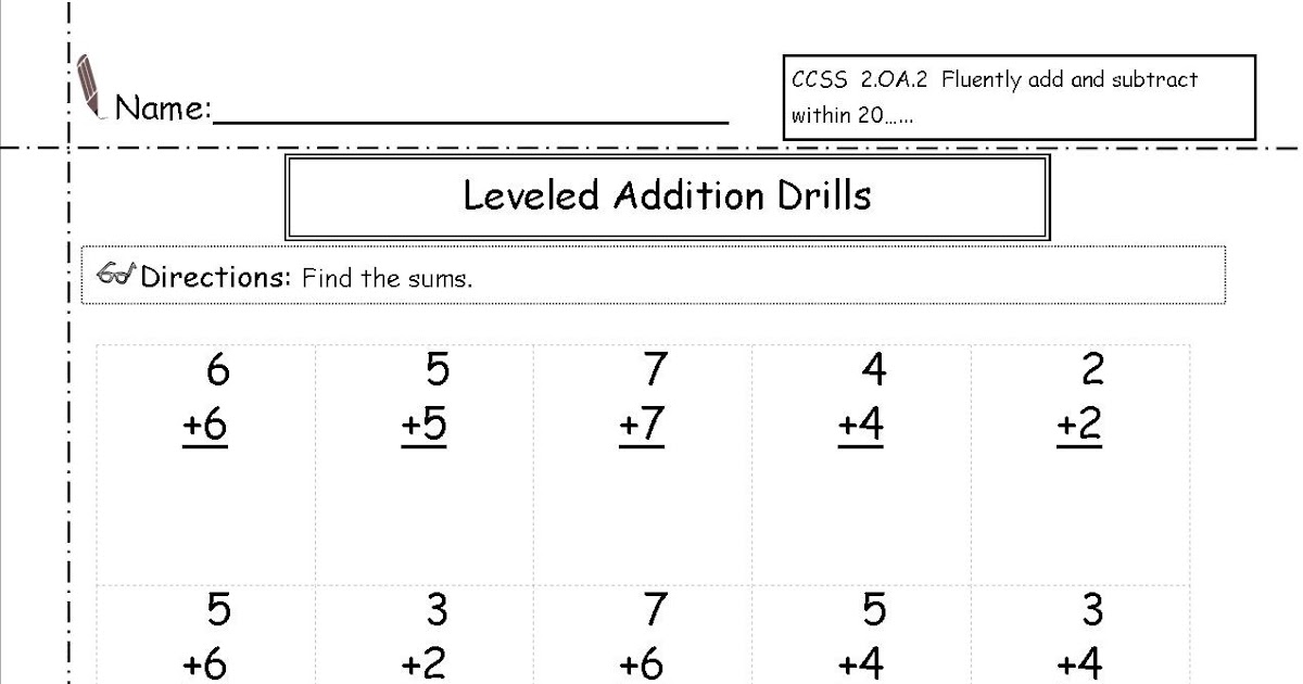 Go Math Worksheets Grade 1 / Grade 1 • common core.