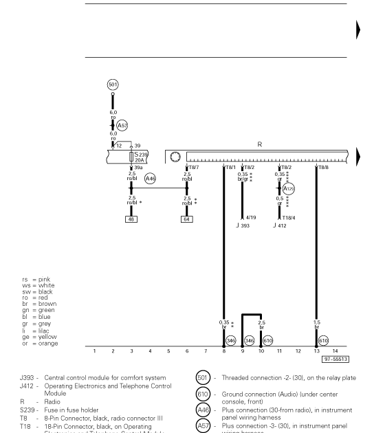 Wiring Diagram PDF: 2003 Audi A4 B6 Wiring Diagram