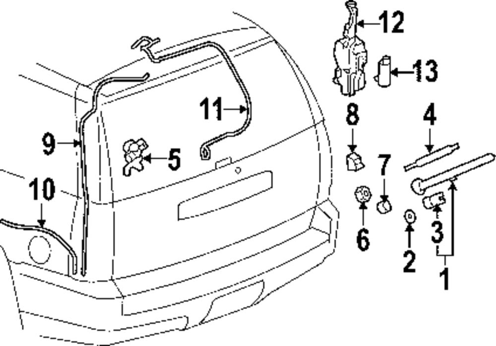 Gmc Yukon Parts Diagram Hanenhuusholli