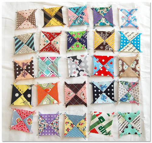 Mini quilt in progress