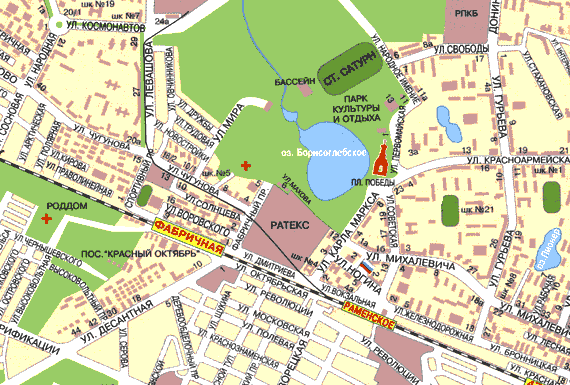 Карта г раменского. Карта Раменского города с улицами.