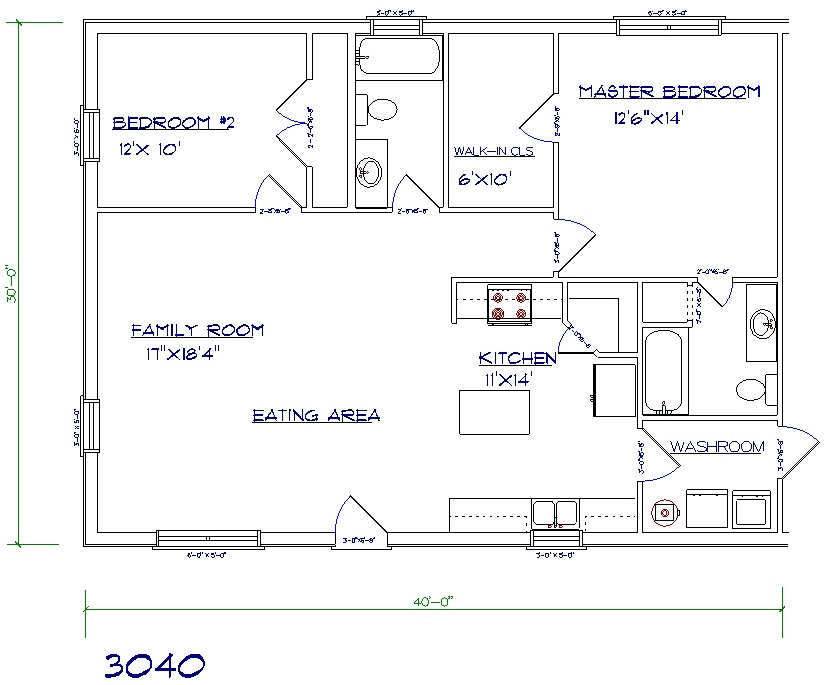 Metal Building Home Plans