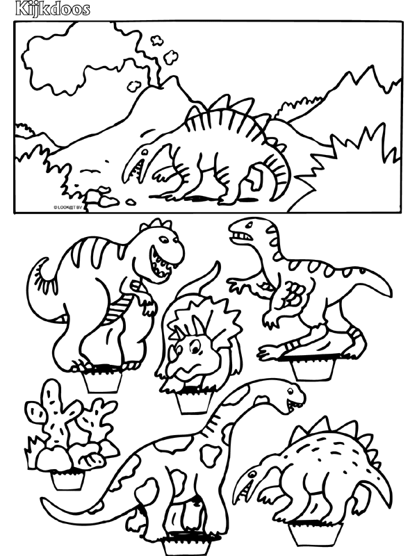 Dino Dana Coloring Pages