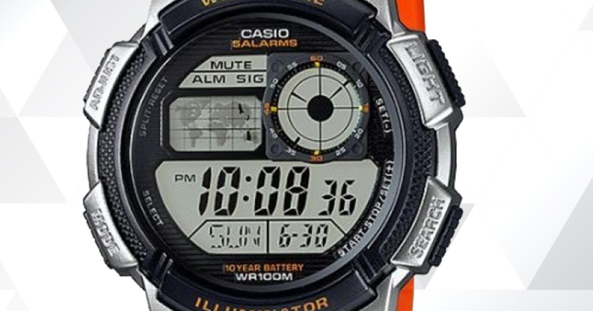 jam tangan casio illuminator wr100m