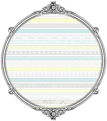 10 patterned stripe - free printable digital patterned paper set SAMPLE