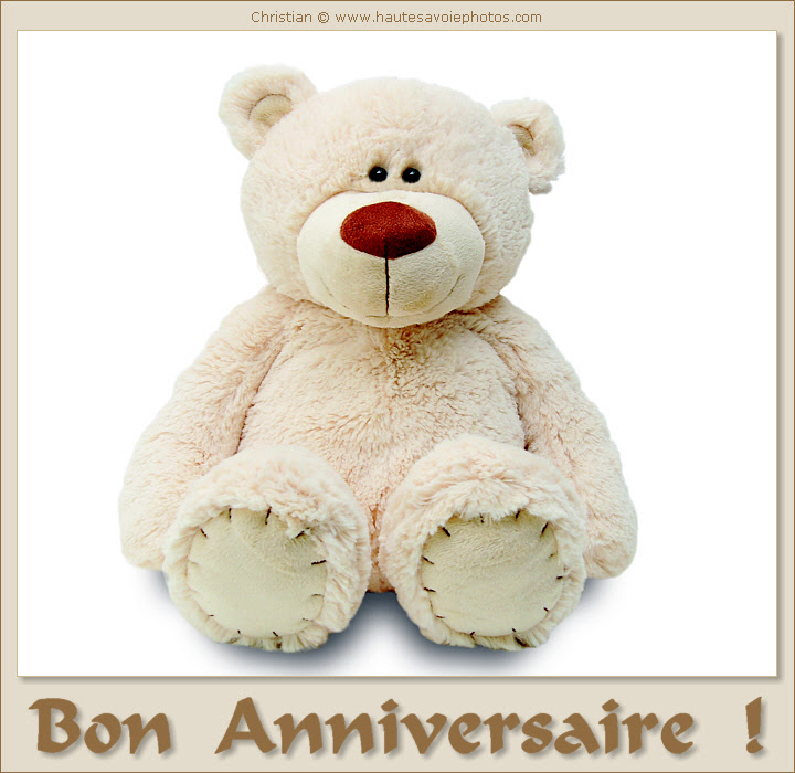 Carte Anniversaire Gratuite Nounours Jackqueline