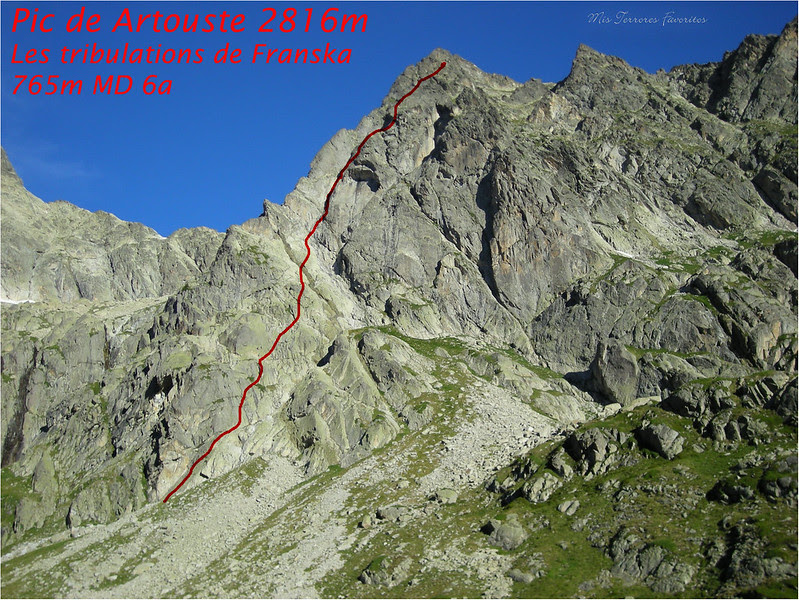LES TRIBULACIONS DE FRANSKA - PIC DU ARTOUSTE - PIRINEO FRANCÉS