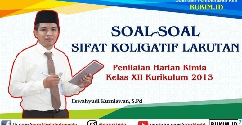 Soal Ulangan Harian Kimia Kelas 12 - Sekolah Siswa