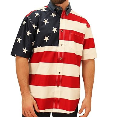 Fourth of July Mens Button Up Shirts | Fourth Of July Wikii
