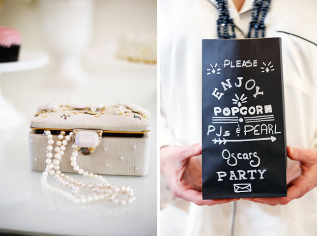 How to Throw a PJs & Pearls Oscar Party | Brit + Co.