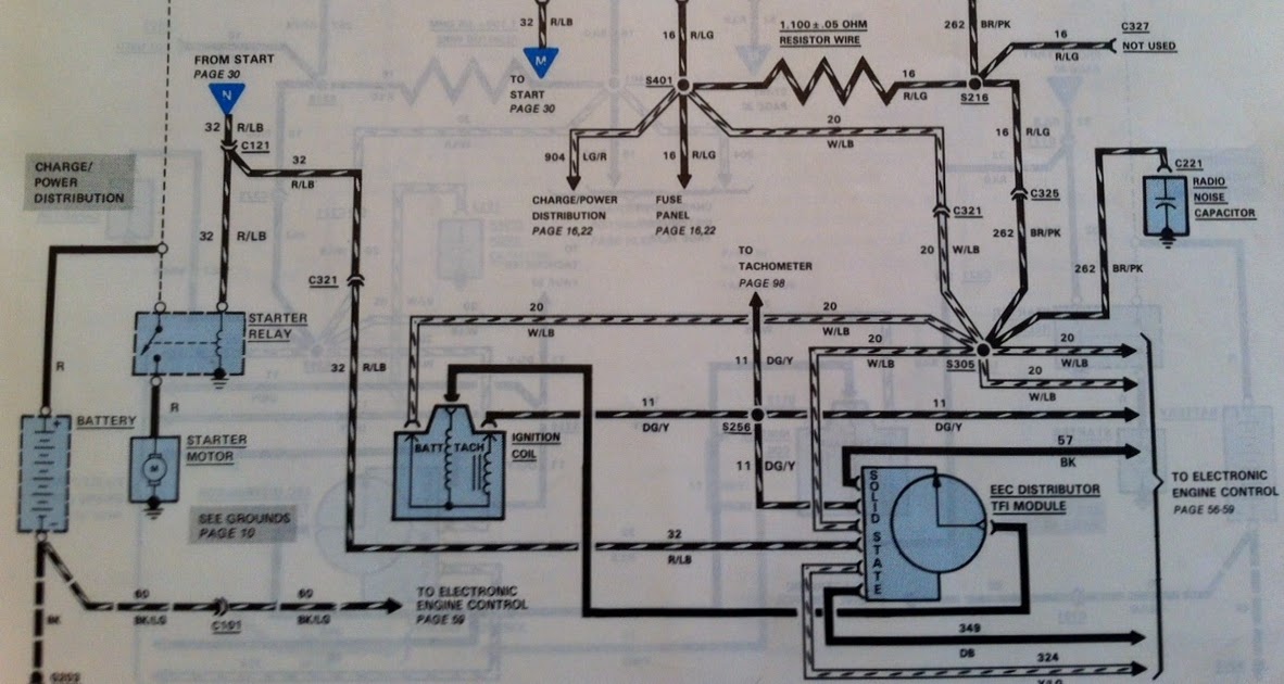 1986 Ford F350 Wiring Diagram : 1986 Ford F350 Fuse Box Diagram Wiring