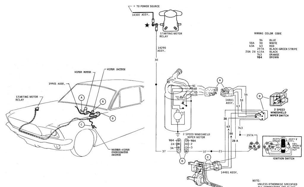 1968 Mustang Wiring Diagram - General Wiring Diagram