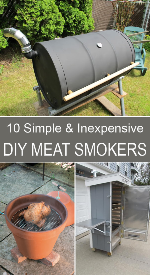 10 Simple And Inexpensive Diy Meat Smokers