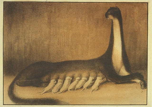 Alfred Kubin - The Brood, 1903