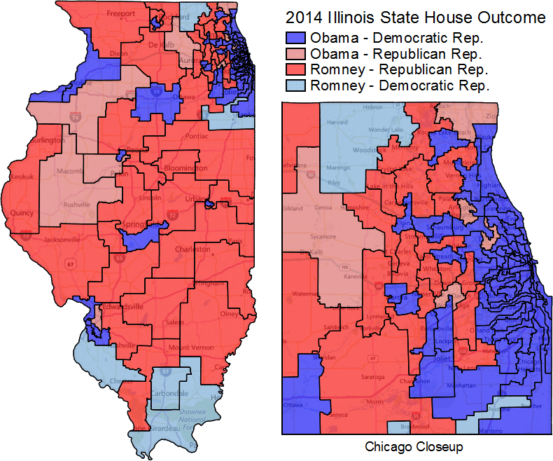 Illinois Gerrymandering / Gerrymandering Map Jamie Saxon / Liliana ...