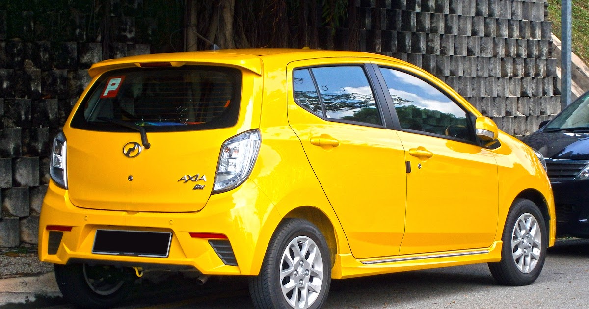 Perodua Axia Yellow - Surat Yasin Fx