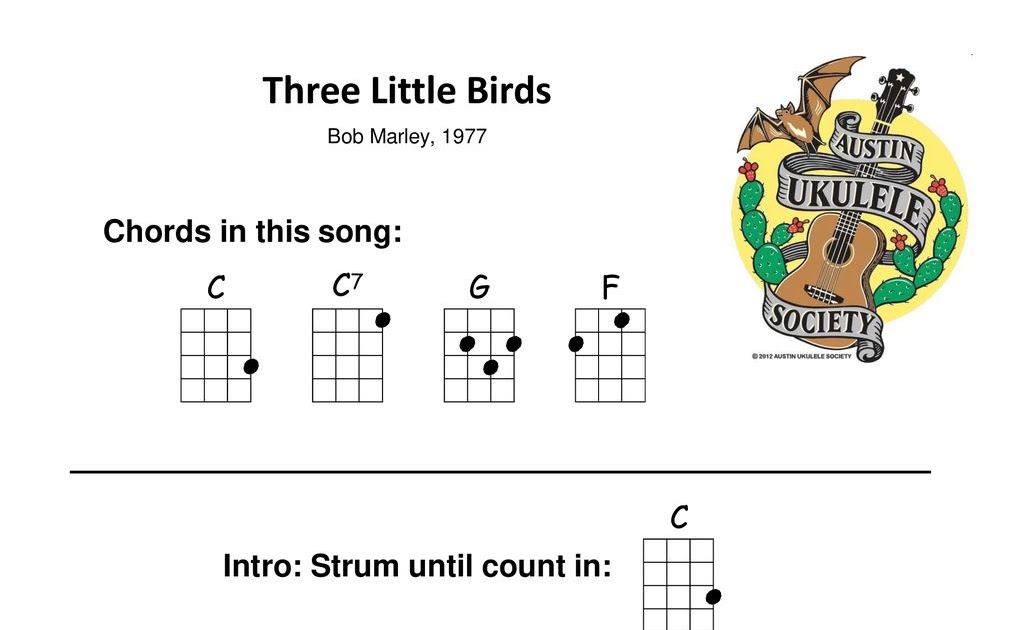Three Little Birds Guitar Chords Sheet And Chords Collection 4216 | HOT