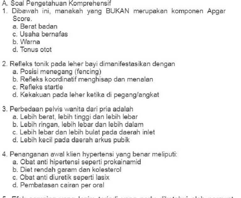 ☑ View soal cpns 2015 dan kunci jawaban pdf png