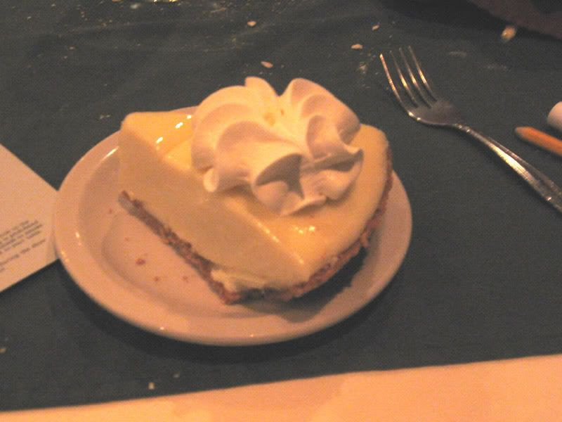 Sleuths Mystery Dinner Show Key Lime Pie