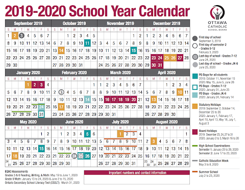 2020 Calendar Government Of Canada