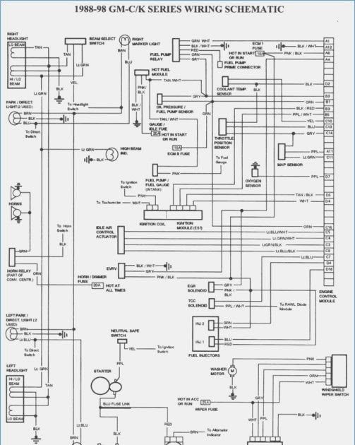 1989 Chevy Silverado Ignition Wiring Diagram