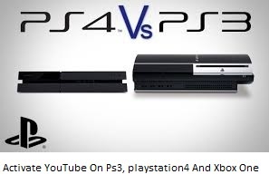 How To Activate YouTube On Ps3, playstation4 And Xbox One using  YouTube.com/activate