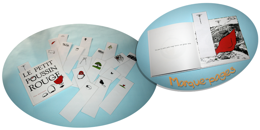 http://lamaternelledetot.blogspot.fr/2016/02/les-petites-poules-rousses-marque-pages.html