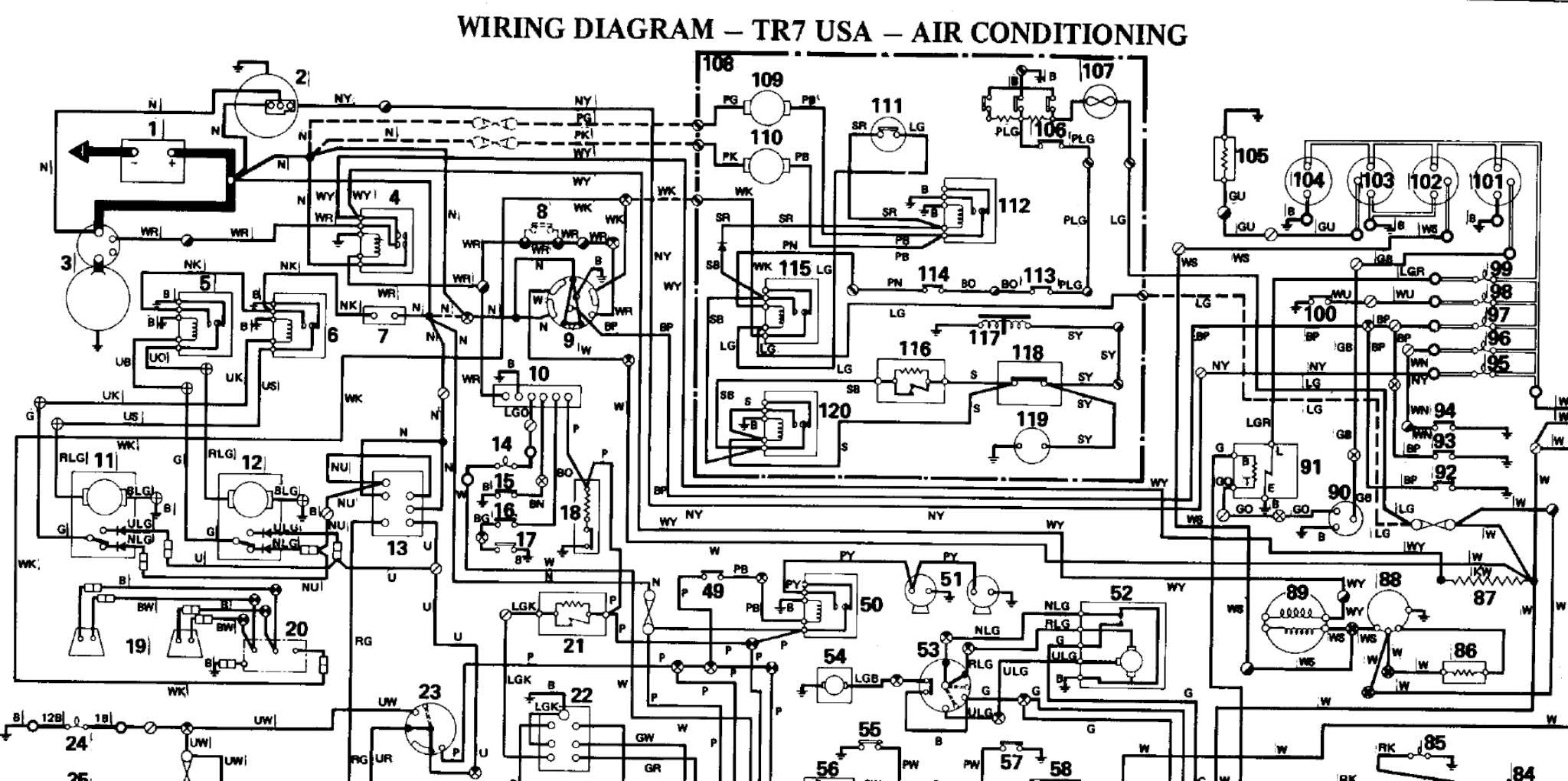 Simple Wiring Diagram For Triumph Car