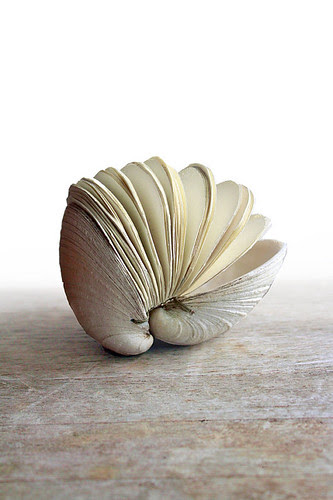 Clamshell Book Sculpture