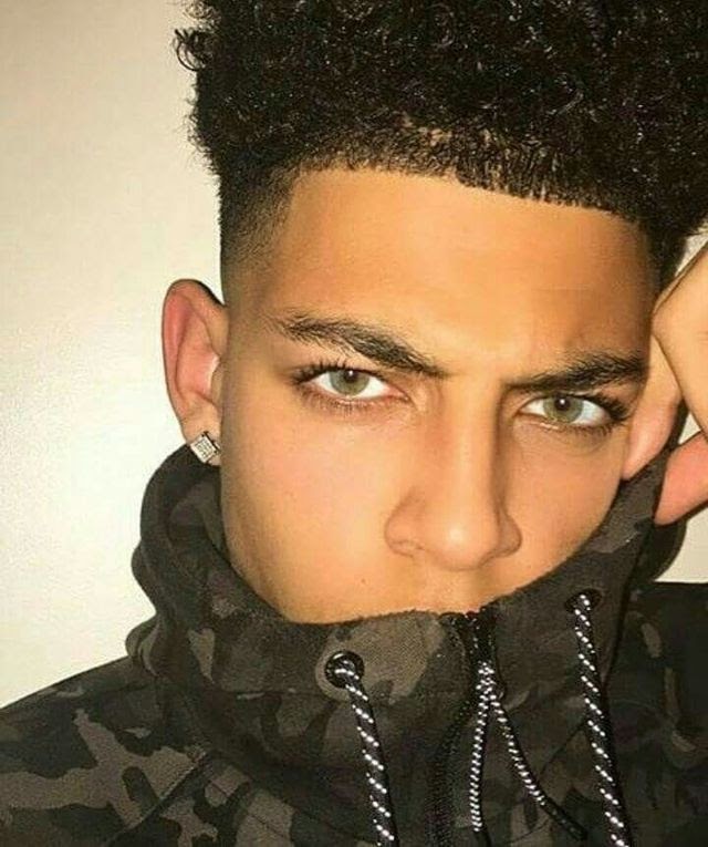 Mixed Race Curly Hair Lightskin Boys