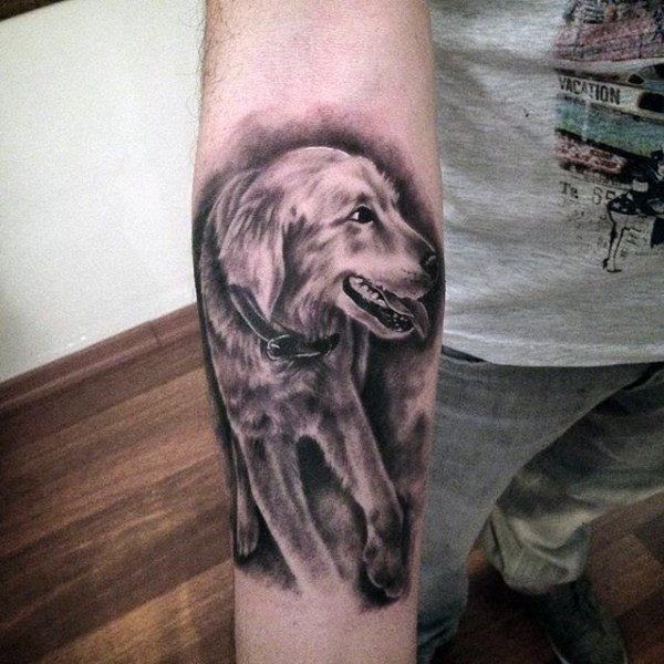 erinnerungs tattoos hund