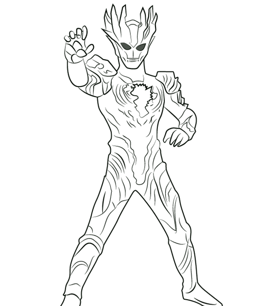 60+ Gambar Ultraman Zero Untuk Mewarnai Terbaru Top Koleksi Gambar