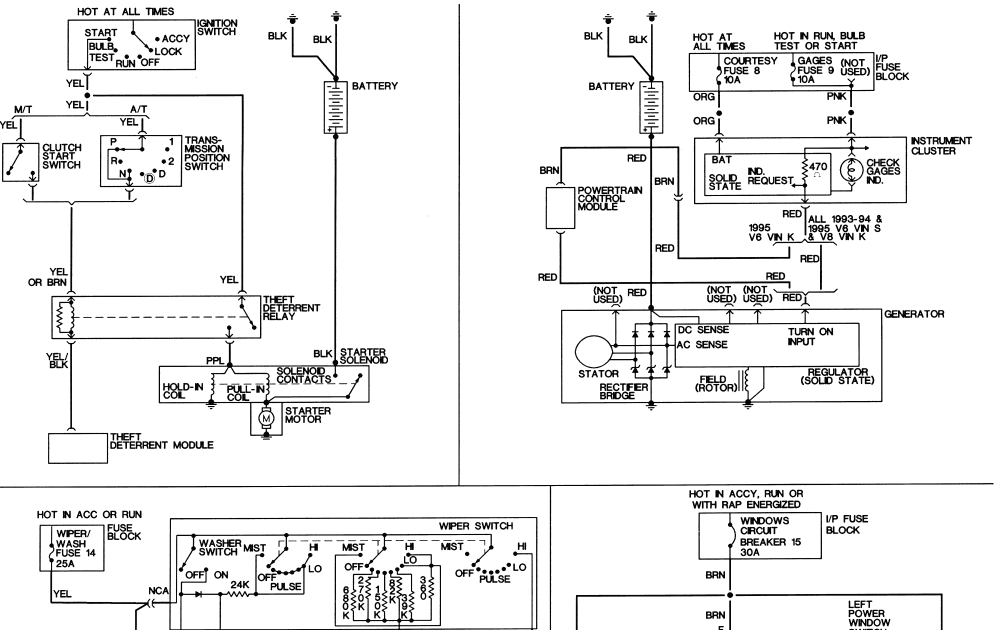 1997 Chevy S10 Alternator Wiring Diagram - Chevy Diagram