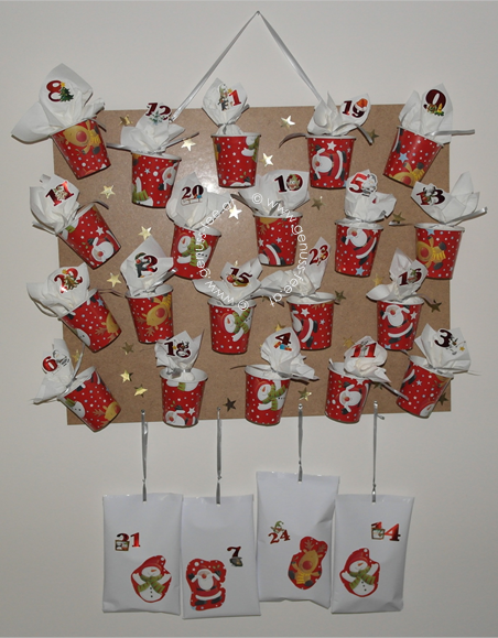 Weihnachtskalender Selber Basteln
