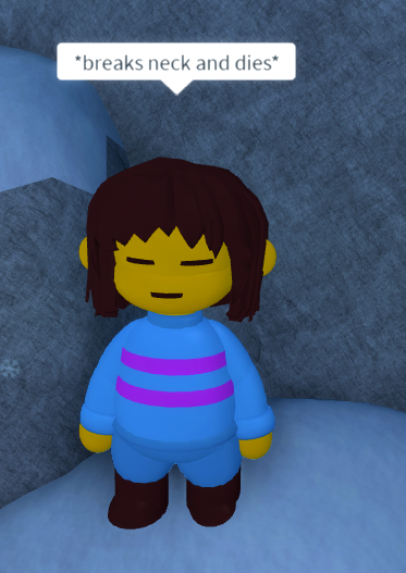 frisk crippling commits peepee