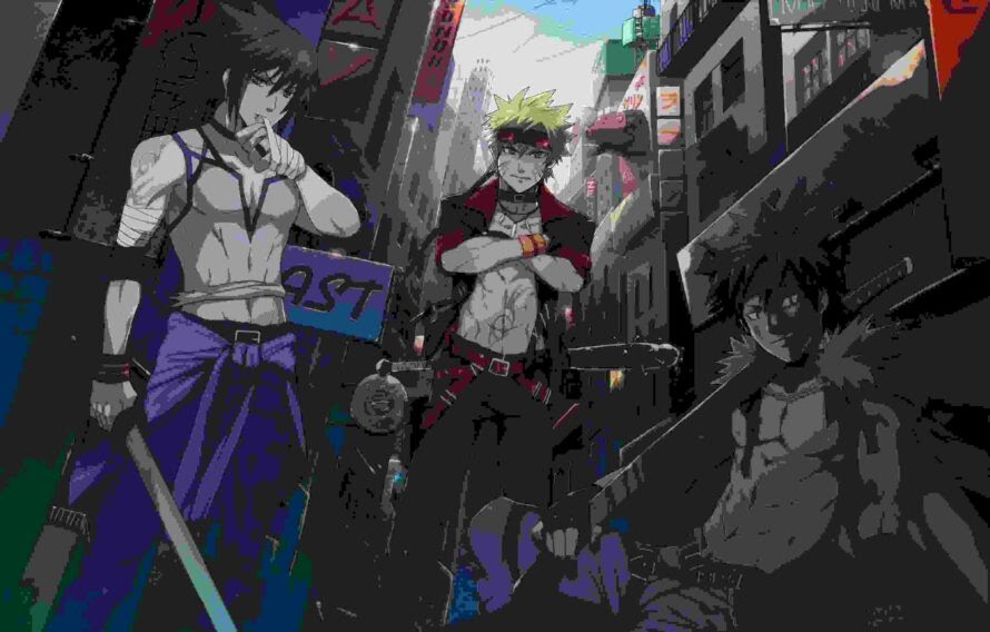 Naruto And Sasuke Wallpaper : Wallpaper Of Anime Naruto Uzumaki Sasuke
