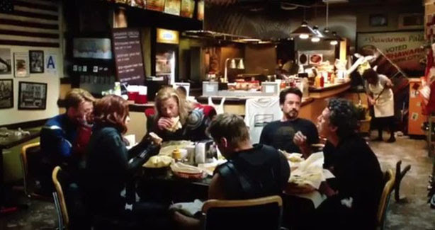 Leaning on the left side, Thor? This is why we can't have pagan gods at our Seder.