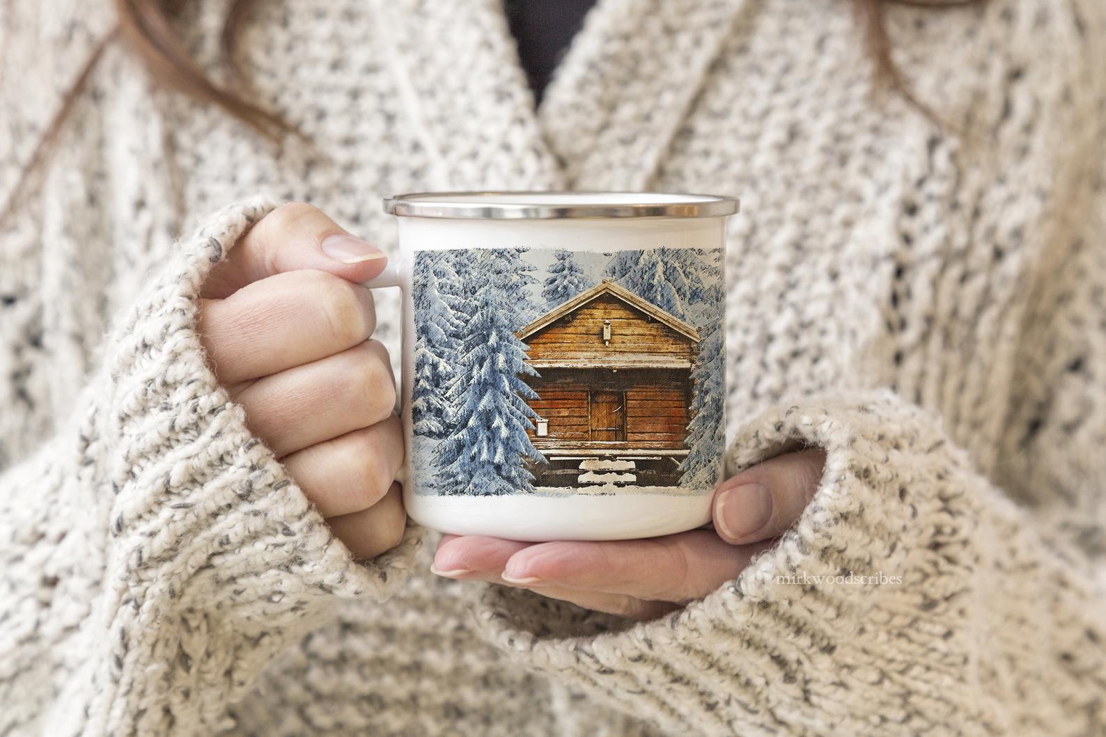 2022 Holiday Confetti Glass Mug – Treasures of Snow