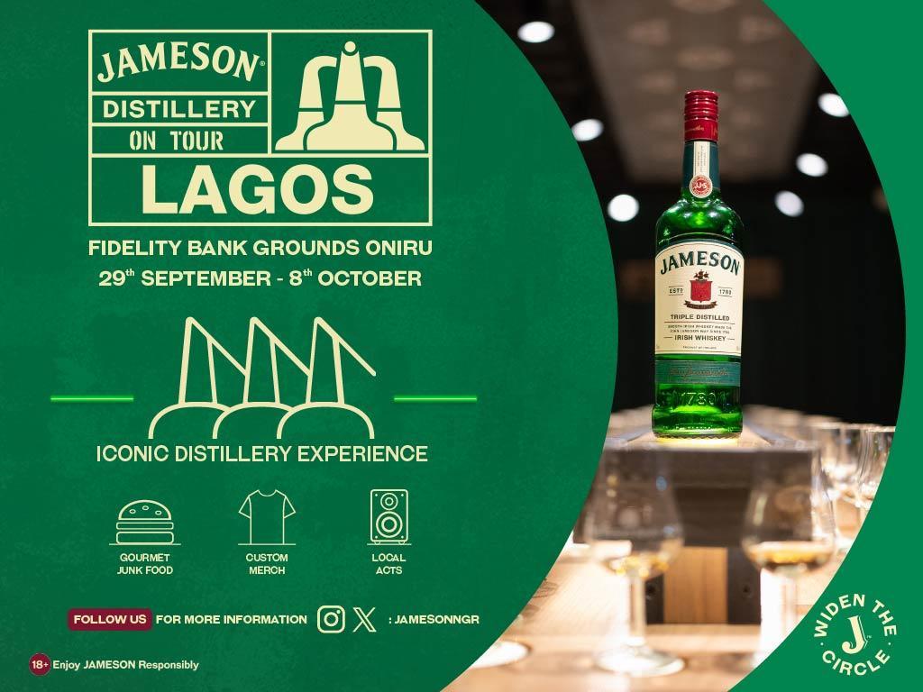 Lagos Welcomes Jameson Distillery on Tour (JDOT)