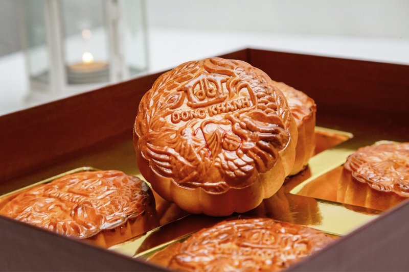 bánh trung thu đậu đỏ đồng khánh